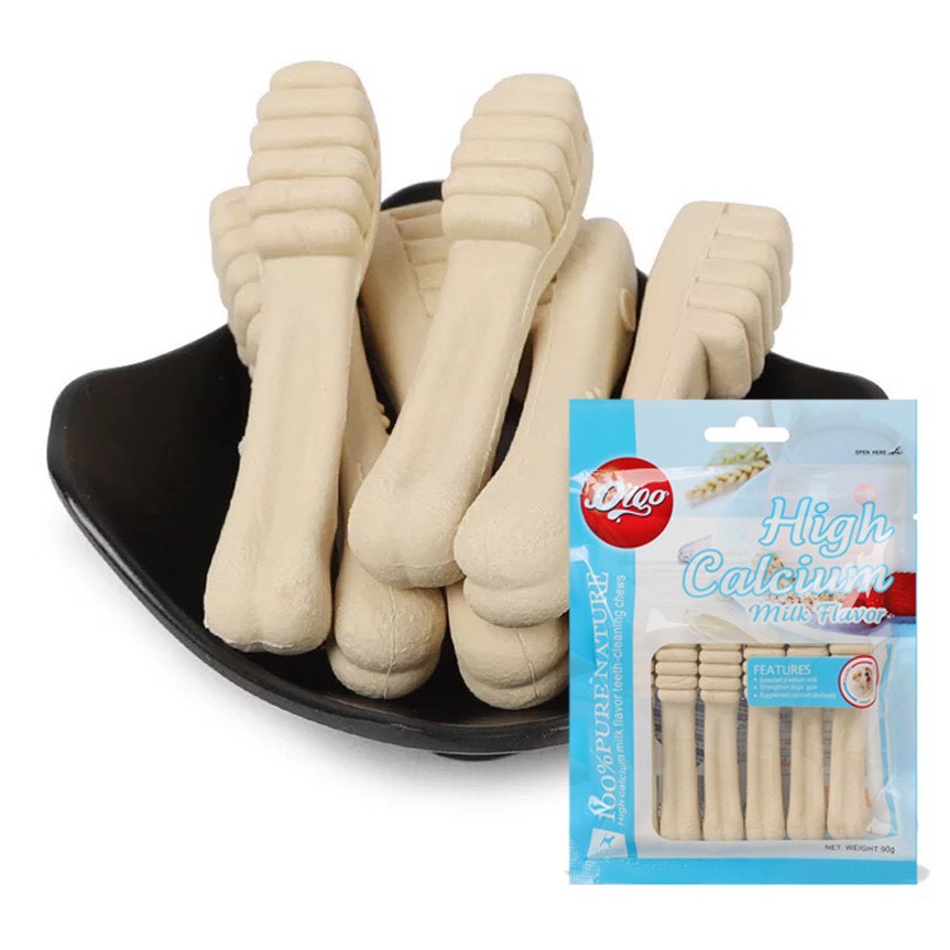 Xương gặm Orgo giúp bổ sung dinh dưỡng và sạch răng miệng cho chó