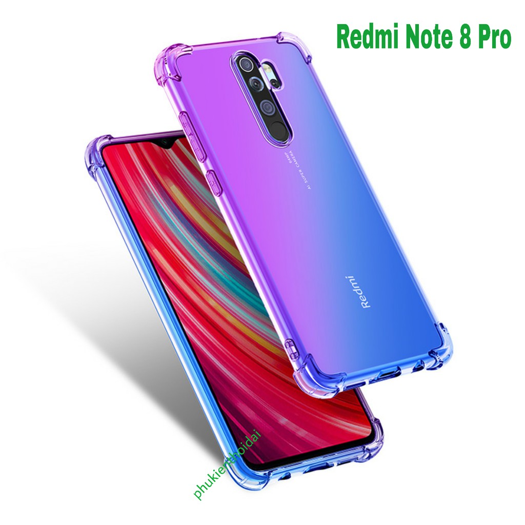 Ốp lưng Redmi Note 8 Pro / Note 10 Pro dẻo TPU đa sắc thời trang cao cấp
