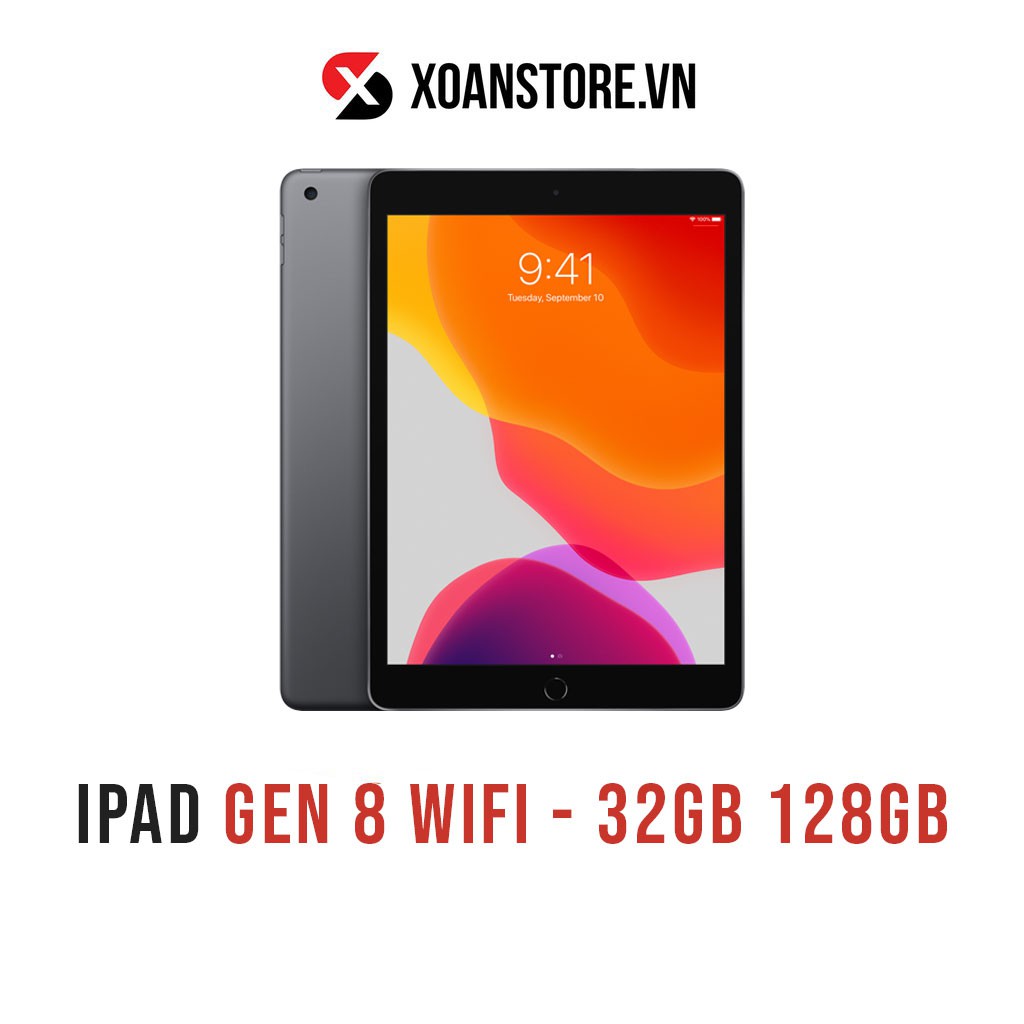 IPAD GEN 8 WIFI 32GB 128GB CHÍNH HÃNG MỚI 100% và Likenew 99% BẢO HÀNH 12 THÁNG TẠI  XOAN STORE