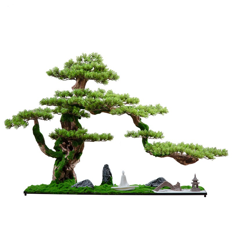 thác khói bonsai trưng bày