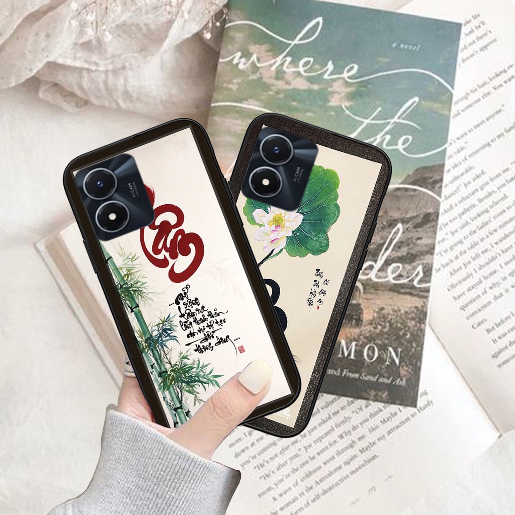Ốp vivo Y02s / Y16 / Y01 bộ hình thư pháp sang trọng siêu bền