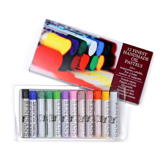 Set sáp dầu Renesans oil pastels - 12 / 24 màu