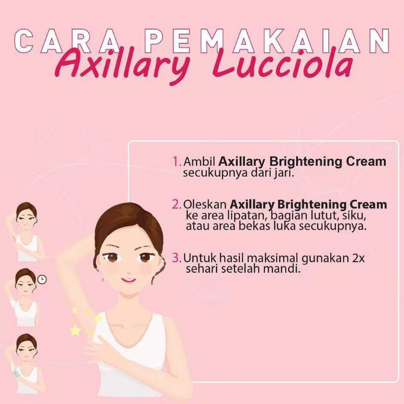 Kem làm trắng vùng da dưới cánh tay Lucciola | BigBuy360 - bigbuy360.vn