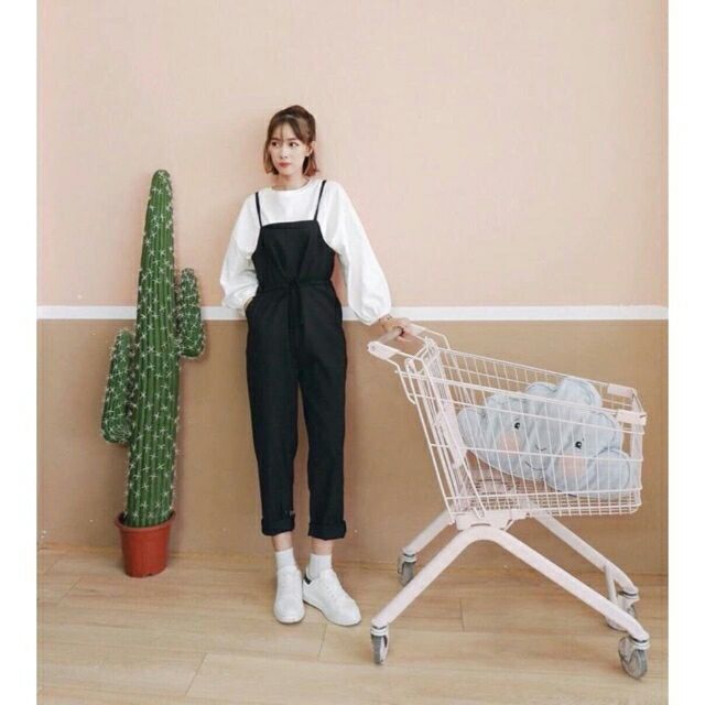 áo kèm yếm kaki 2019 ( chất vải mát )
