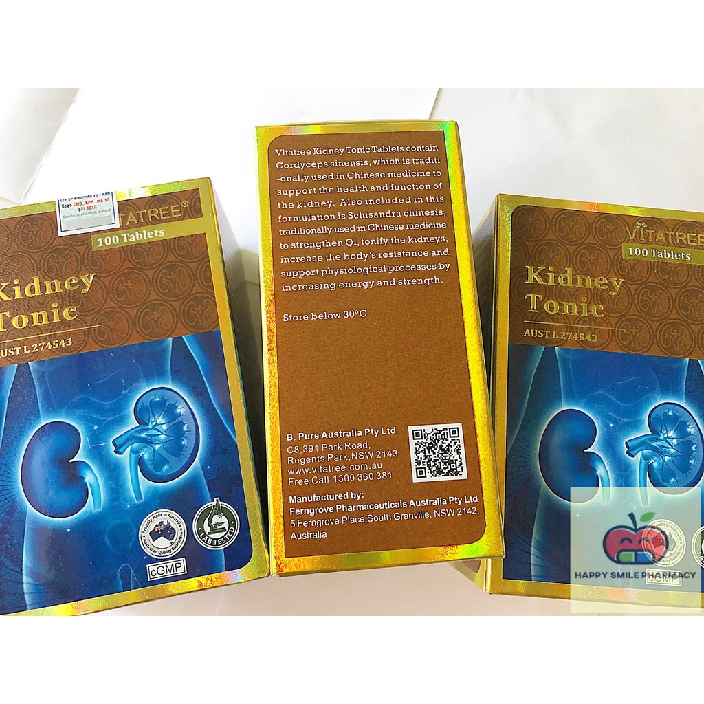 (Được check hàng trước khi đóng gói) KIDNEY TONIC VITATREE