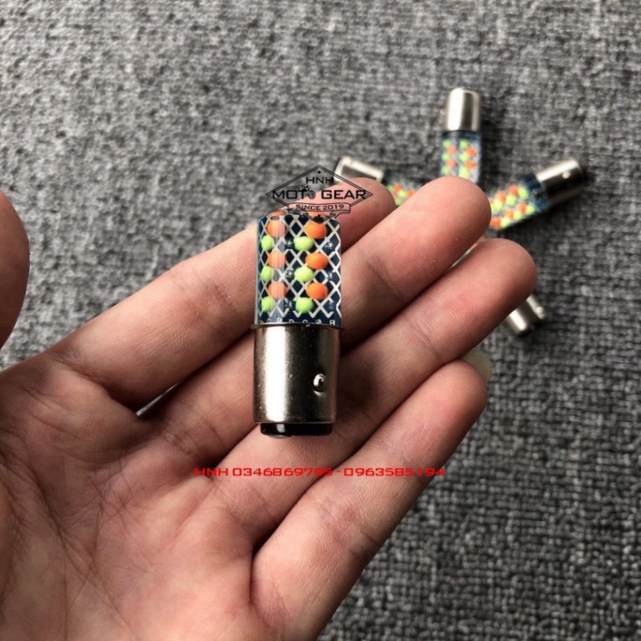 Đèn Phanh ( Đèn Hậu ) Led 7 Màu - 2 Chế Độ