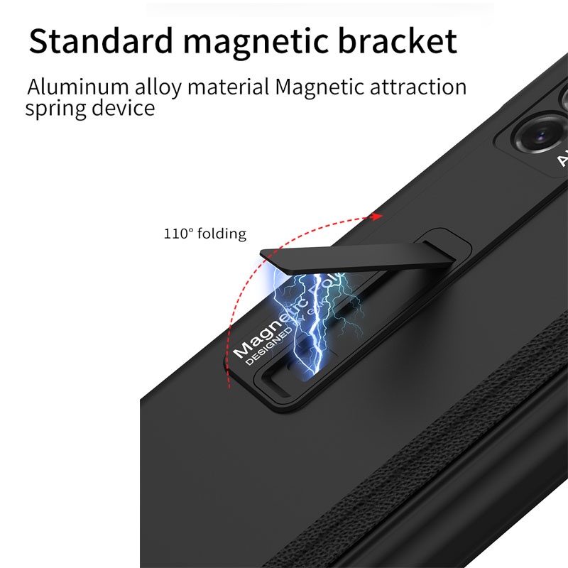 Ốp lưng Samsung Galaxy Z Fold 2 5G ốp điện thoại Z Fold2 ốp ZFold 2 case W21 F9160 casing Folder 2 Bao gồm Bản lề bảo vệ nhà ở