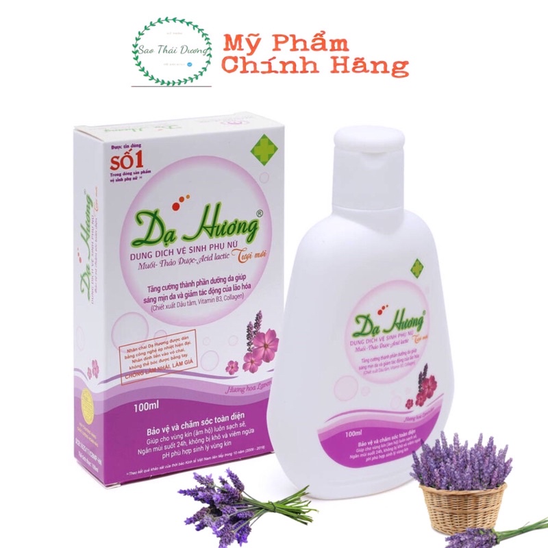 Dung dịch vệ sinh - Dạ Hương Lavender 100ml