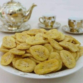 Chuối sấy Huynh đệ tề hùng gói 500g. Hạn đến 12 tháng.