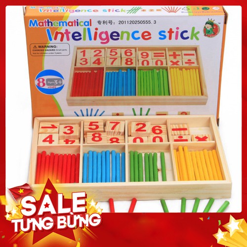 (Giảm Giá Khủng)  Bảng Tính Intelligence Stick cho bé yêu - Đồ Chơi Thông Minh 2776 (Loại Tốt)