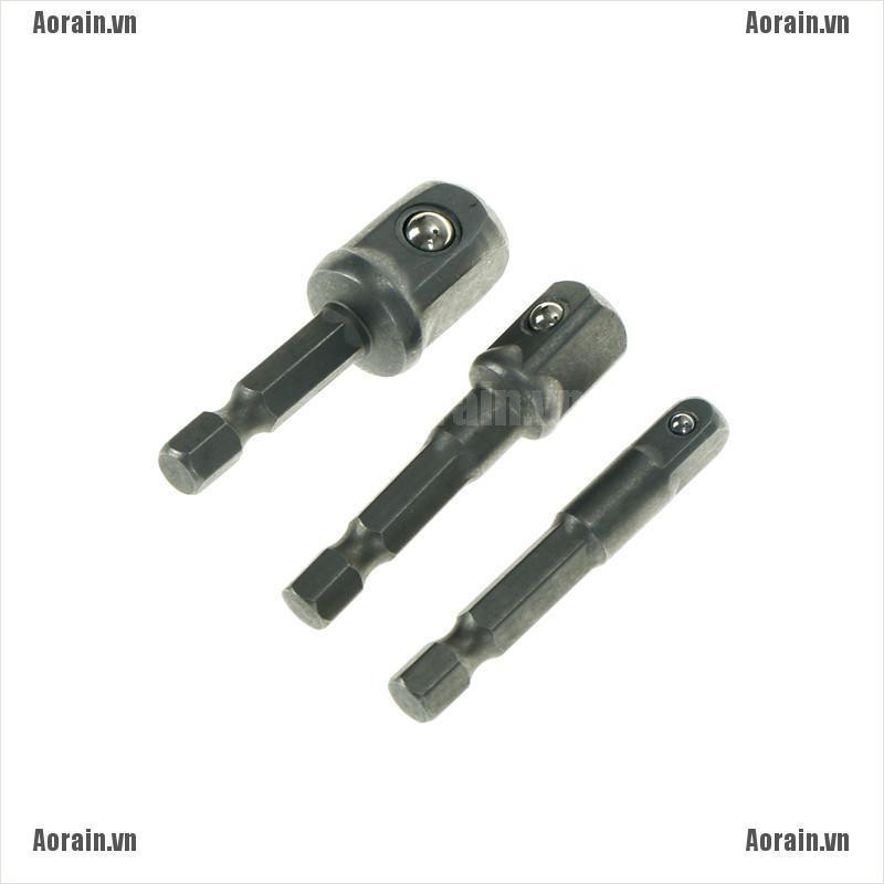 Bộ 3 Đầu Chuyển Đổi Mũi Khoan Chuyên Dụng Cho Máy Khoan