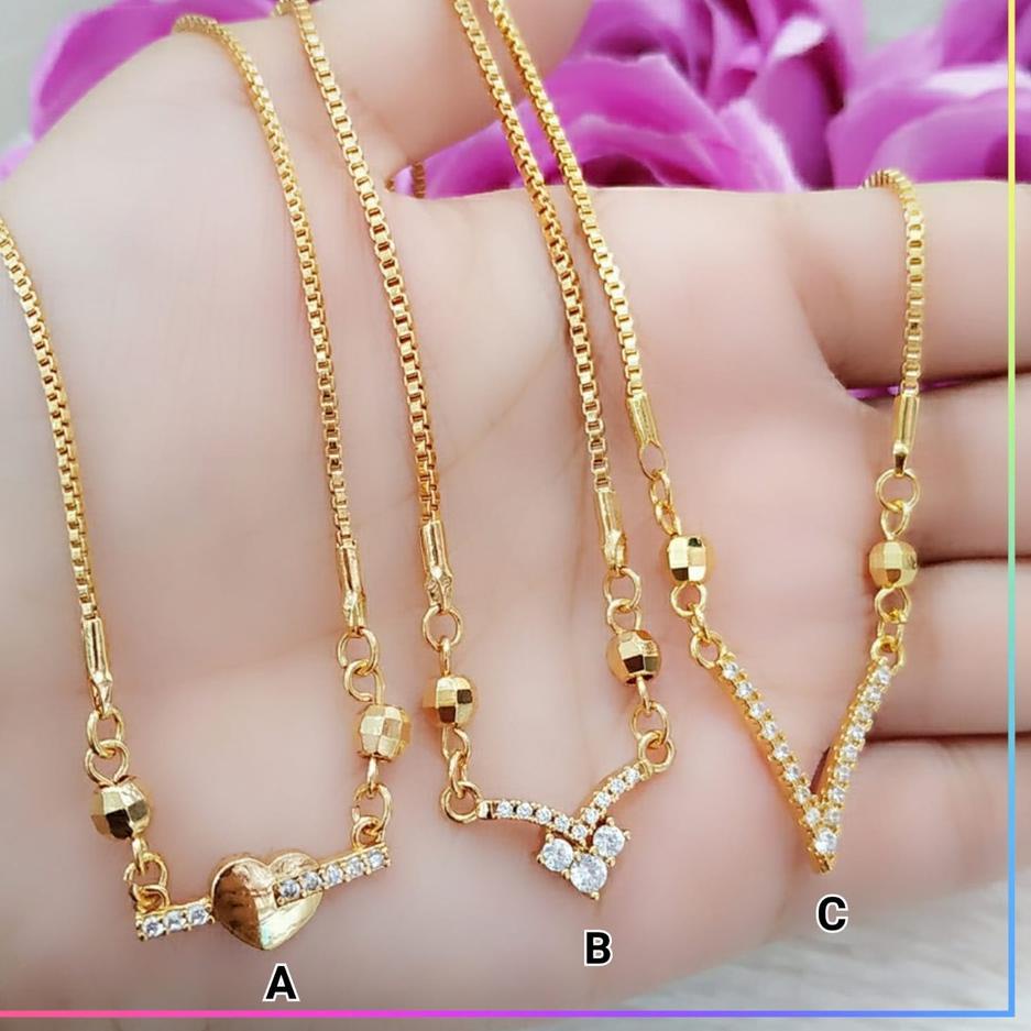 Dây Chuyền Mạ Vàng KL 039 Q50 I0J89 Chất Lượng