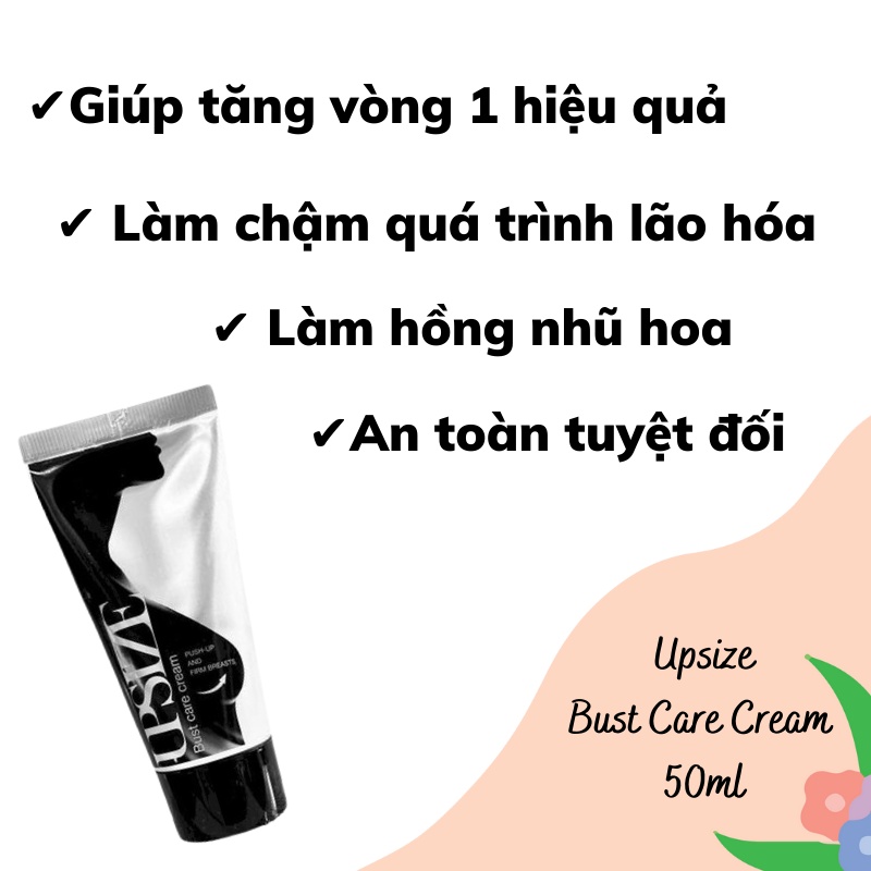 [CHÍNH HÃNG NGA] Kem tăng vòng 1 Upsize, kem làm săn chắc ngực, nở ngực, chống chảy xệ, làm hồng nhũ hoa