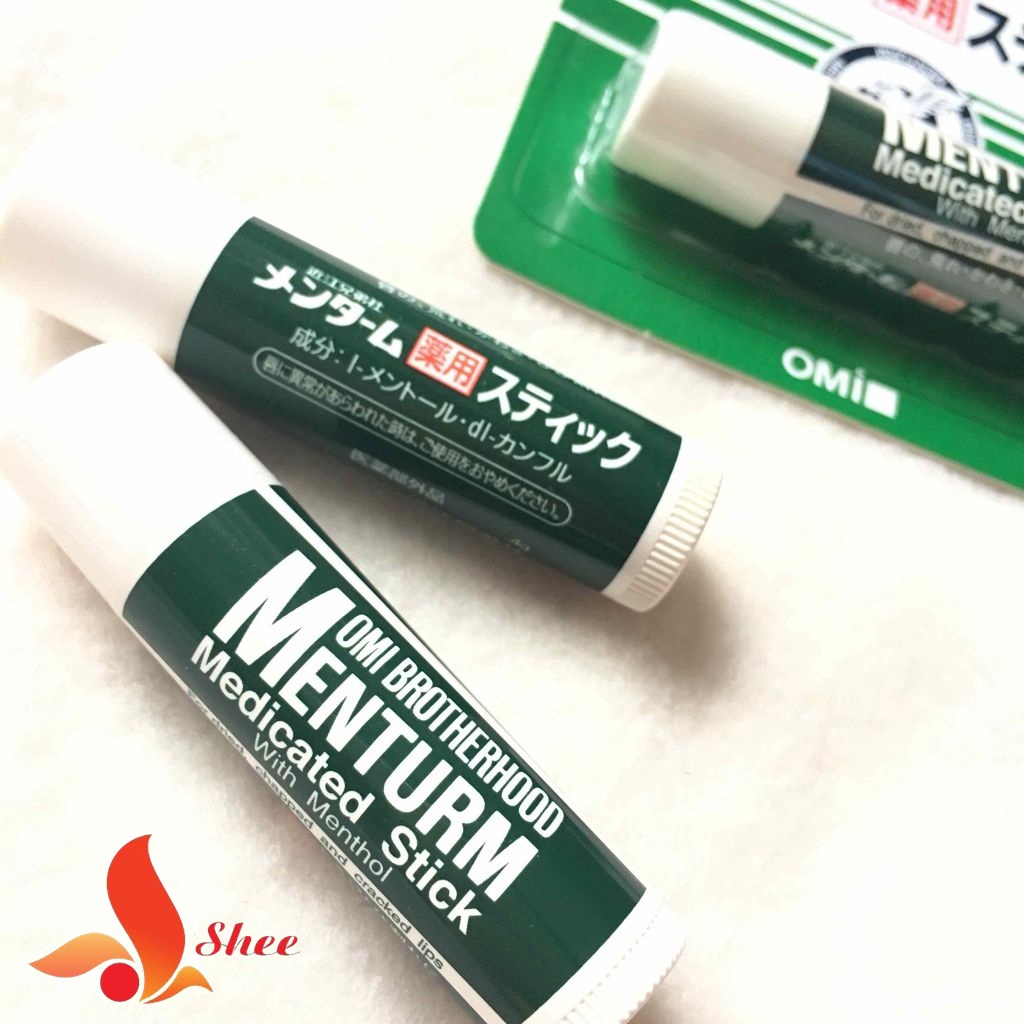 Son dưỡng môi Menturm Omi medicated stick XD