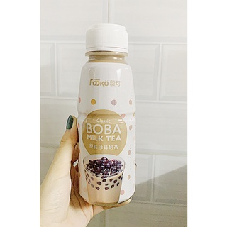 TRÀ SỮA TRÂN CHÂU BOBA MILK TEA ĐÀI LOAN 2 VỊ CHAI 300ML (CÓ BÁN THÙNG)