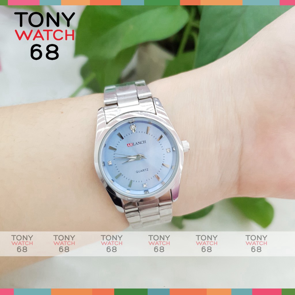 Đồng hồ nữ Arlanch dây kim loại mặt nhỏ siêu đẹp chống nước chính hãng Tony Watch 68