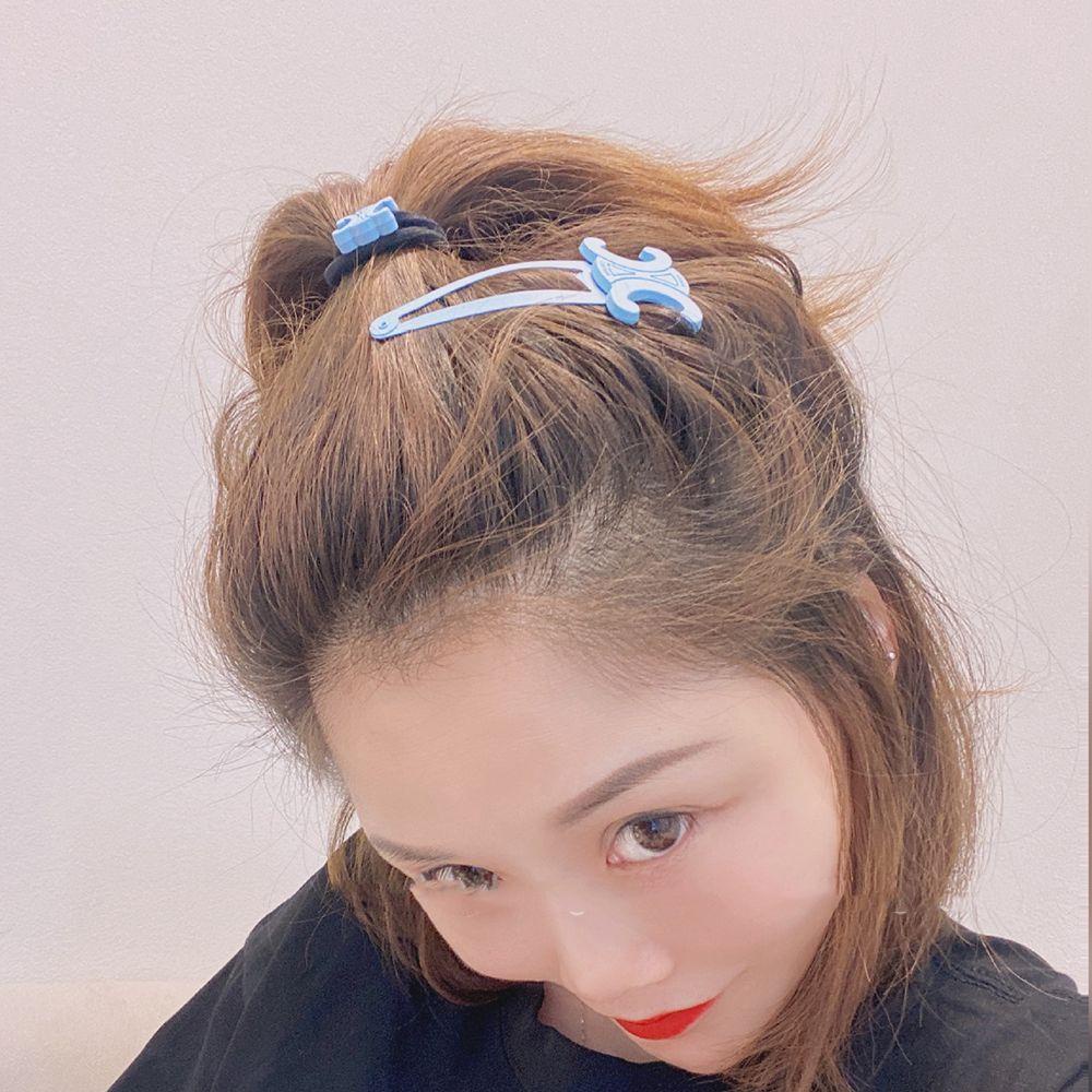 ✨✨Kẹp Tóc Mái Nhiều Màu Hình Chữ C Phong Cách Vintage Dành Cho Nữ