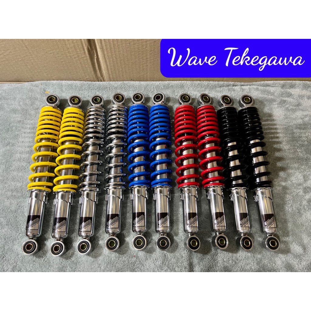 &quot;Phuộc sau TAKEGAWA dành cho xe Wave, dream/Future/Fuled Sirius jupiter 5 màu sắc nét&quot;