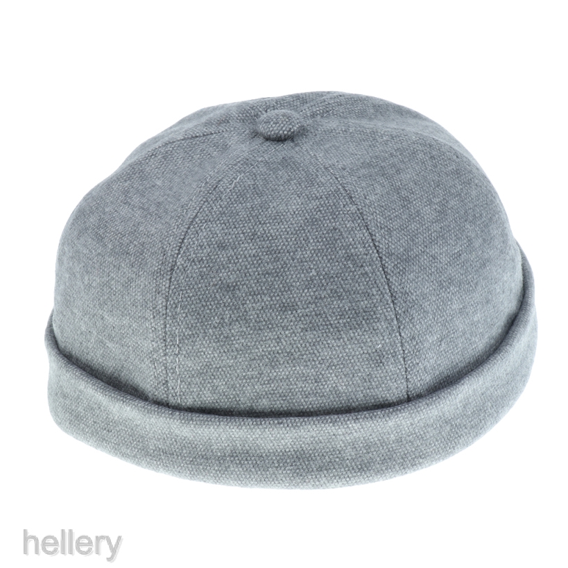 [HELLERY] 1pc Skullcap Sailor Cap Hat Beanie Retro Men Fashion Brimless Docker Hat