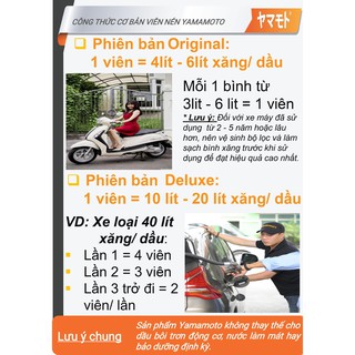 Viên nén tiết kiệm xăng yamamoto