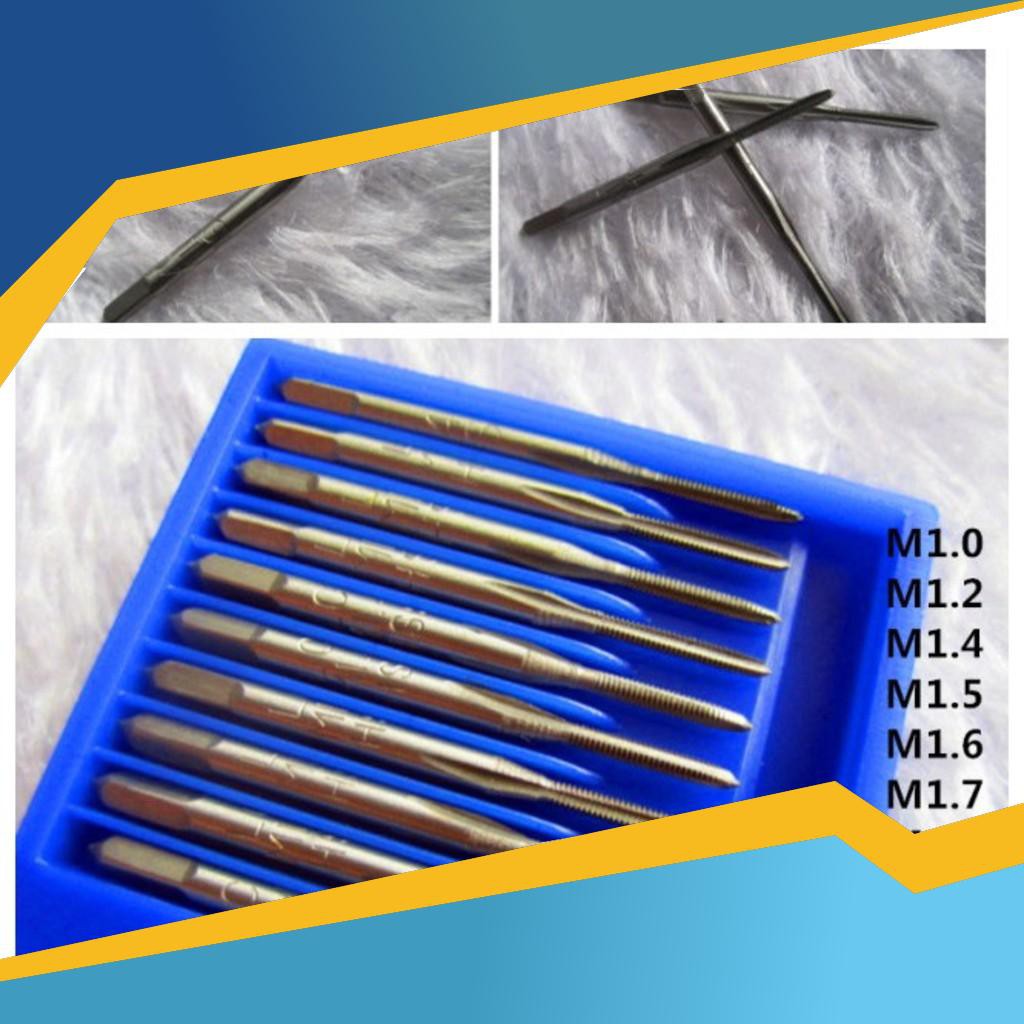 Bộ 9 mũi khoan taro ren M1.0-M2.5