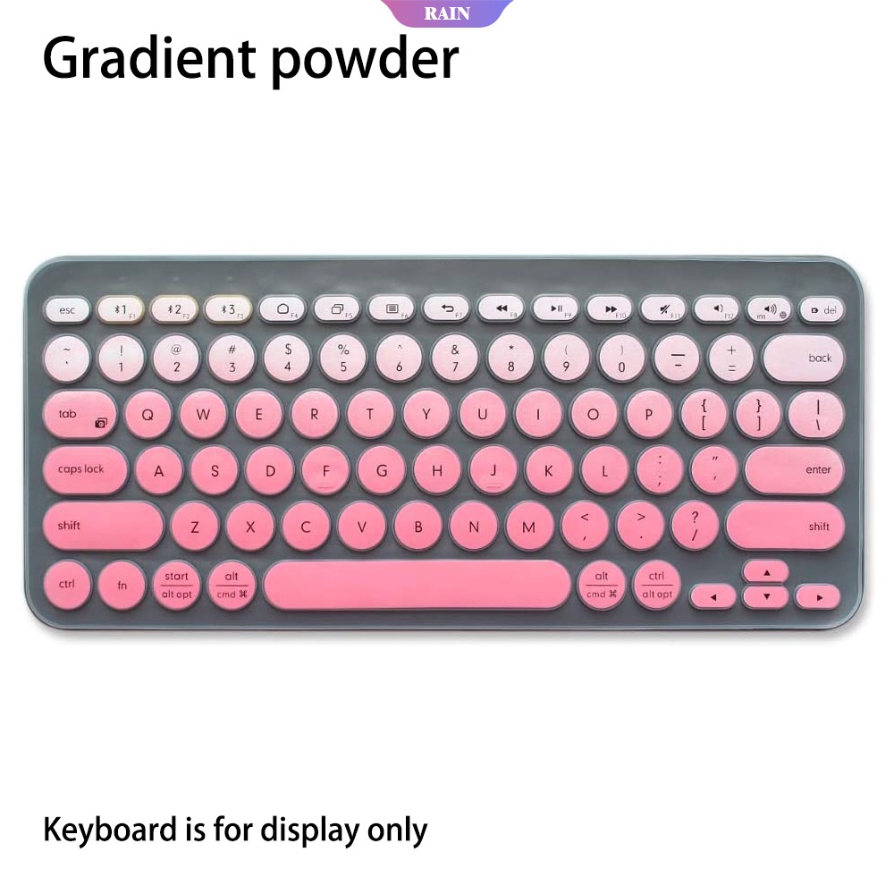 Silicone Vỏ Silicon Siêu Mỏng Bảo Vệ Bàn Phím Bluetooth Logitech K380 (Model: K380.K480) Cho Logitech K380.K480