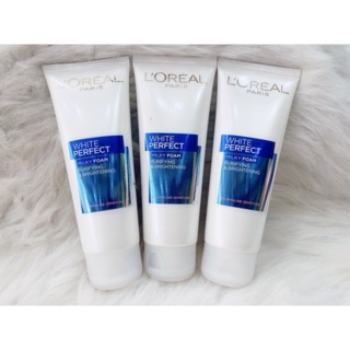 Sữa rửa mặt sạch và trắng Loreal Paris White 100ml