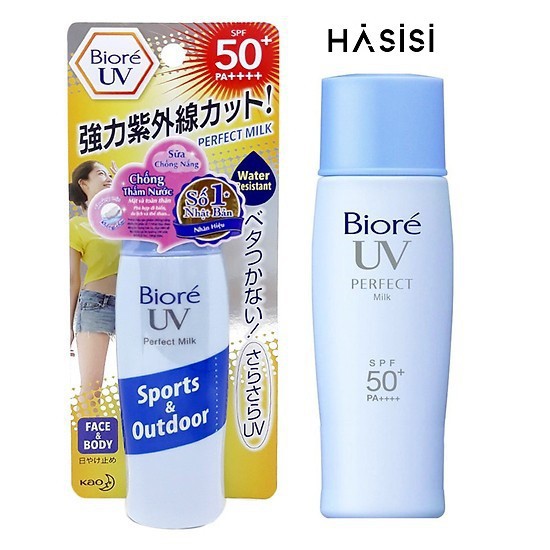 SỮA CHỐNG NẮNG CHỐNG THẤM NƯỚC BIORE UV PERFECT MILK SPF50 40ML CHÍNH HÃNG - 6532