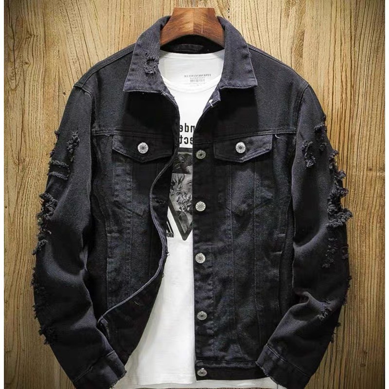 Áo khoác jean ☘️FREESHIP☘️ áo khoác nam cao cấp thời trang Luxury-Shop89 AKLQ05