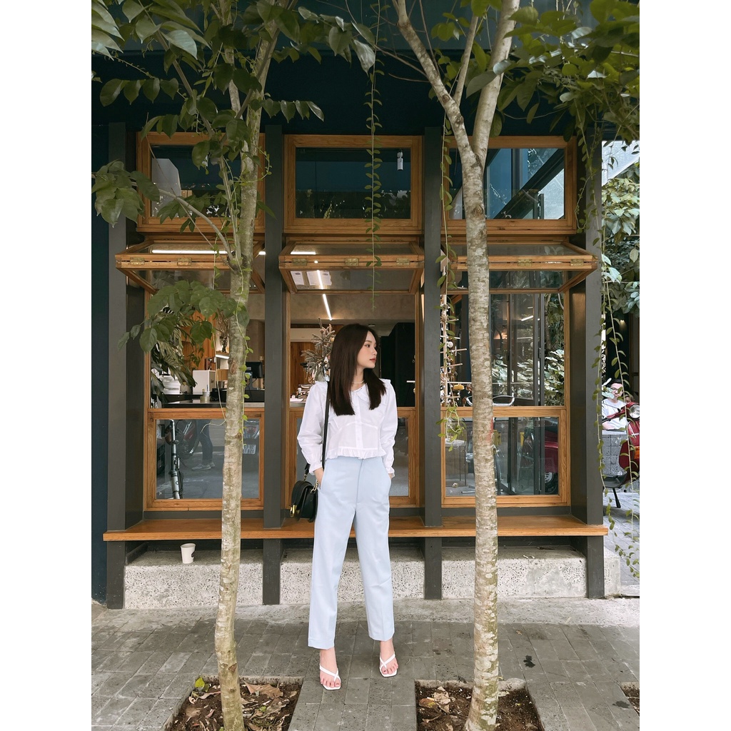 Áo Sơmi Cổ Sen - AK22019