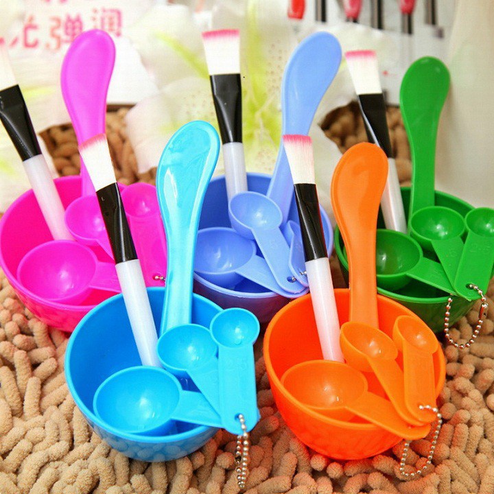 Bộ bát chén trộn mặt nạ 6 chi tiết