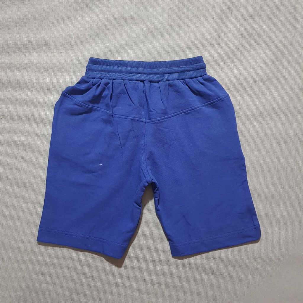 Quần thun cotton da cá thể thao phối chữ sọc bé trai lớn