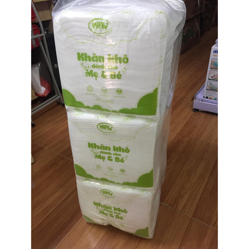 Khăn giấy khô đa năng cho bé 300g/600g Mipbi Viet nam