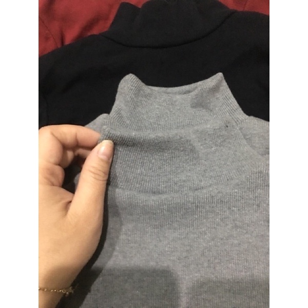 Áo len cao cổ ôm sát body cho nam chất đẹp và dày dặn