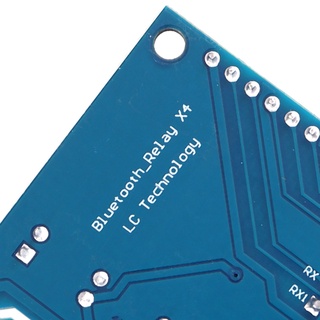 [COD]-12V 4CH Remote Control Switch Bluetooth Relay ule for Android Mobile Motor LED Light DIY Electronic Kit