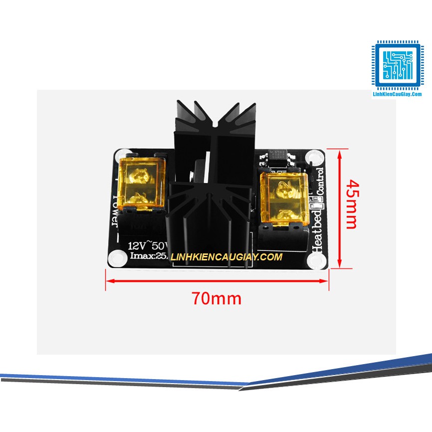 Bộ Kiểm Soát Nhiệt MKS MOSFET In 3D 25A