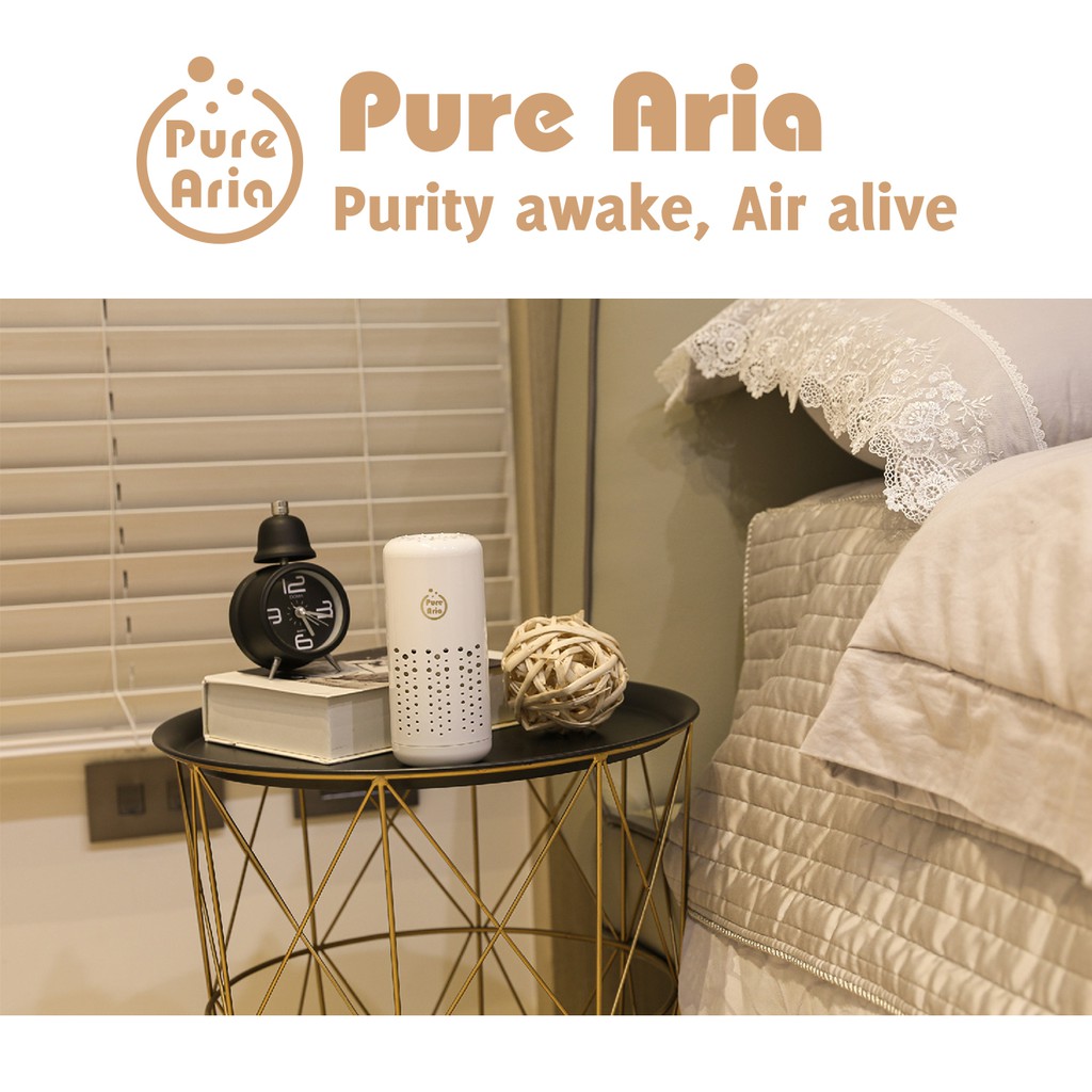 [Mã BMBAU300 giảm 10% đơn 499K] Máy Lọc Không Khí AIRQ Pure Aria Q582 Màu Trắng Nhập Khẩu Chính Hãng