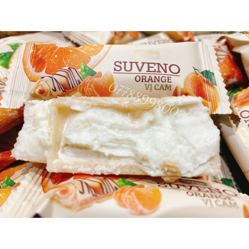 Bánh sữa chua giòn vị Cam gói 500gr