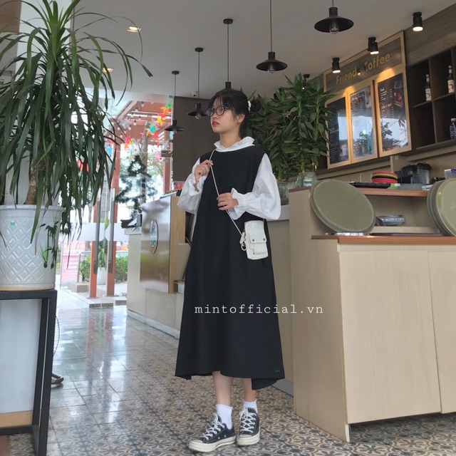 Yếm váy IDOL rộng sâu