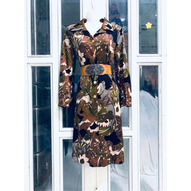 Đầm sơmi dáng suông size S-L