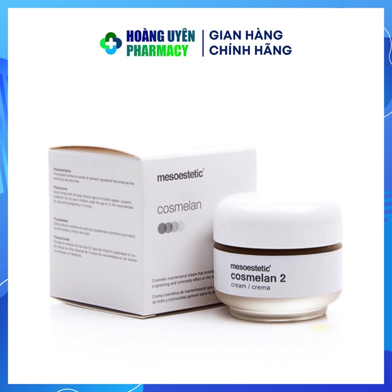 Kem dưỡng trắng mờ thâm nám Mesoestetic Cosmelan 2 - 30ml
