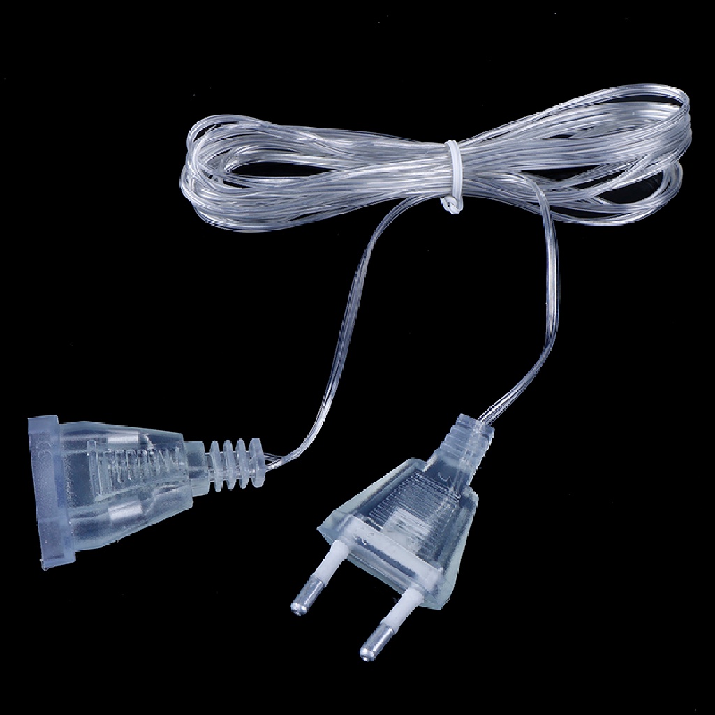 Dây Cáp Nối Dài Nguồn Cho Dây Đèn LED Trang Trí Giáng Sinh ♨Trên đó