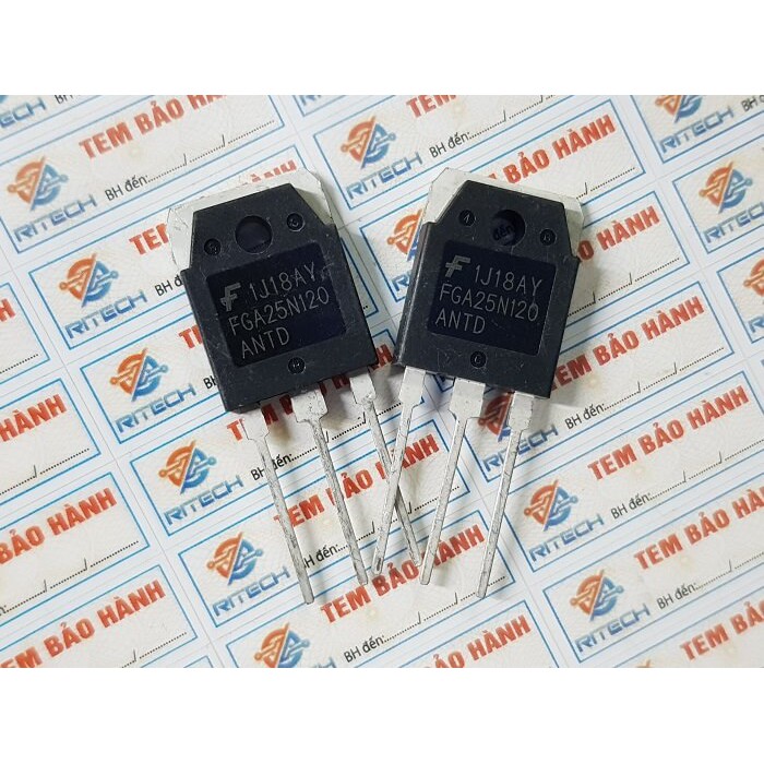 [Combo 3 chiếc] FGA25N120 IGBT 25A 1200V TO-3P