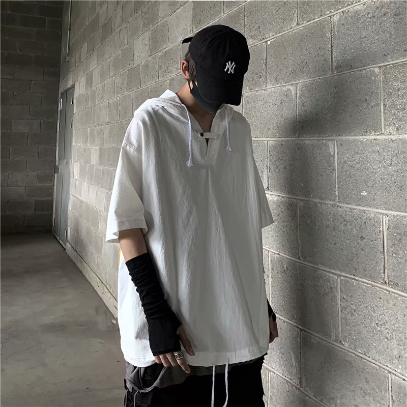 Áo Hoodie Ngắn Tay Phong Cách Năng Động Trẻ Trung Dành Cho Nam | BigBuy360 - bigbuy360.vn