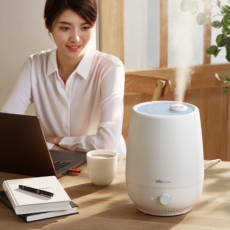 Máy phun sương BEAR - Máy tạo độ ẩm khuếch tán tinh dầu - Dung tích 4,5L - Công suất 30W - Bảo hành 6 tháng