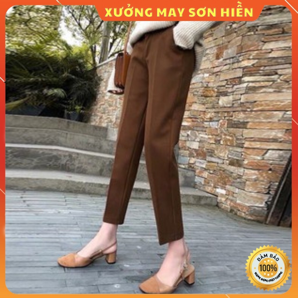 Quần Baggy Công Sở Basic Xưởng May Sơn Hiền MS306