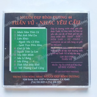 Bộ 4 cd Tuấn Vũ phono