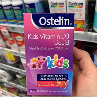 Vitamin D3 Osteline Úc ( dành cho bé từ 06 tháng tuổi )