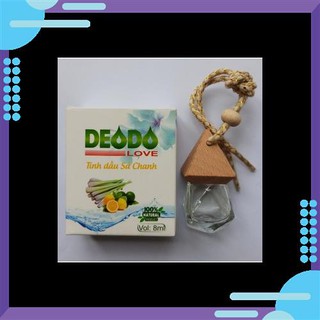 [ĐẢM BẢO CHẤT LƯỢNG] Tinh dầu treo Deodo hương Sả Chanh làm thơm, khử mùi phòng, ô tô, tủ quần áo..