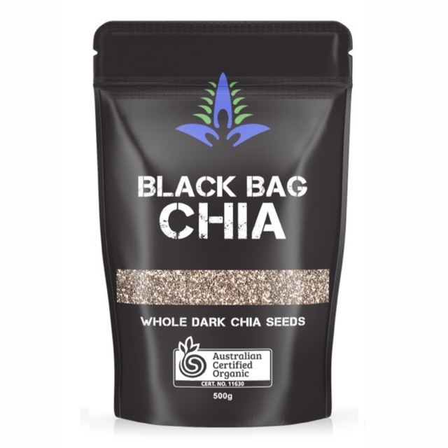 HẠT CHIA ÚC BLACK BAG CHIA – gói 500g